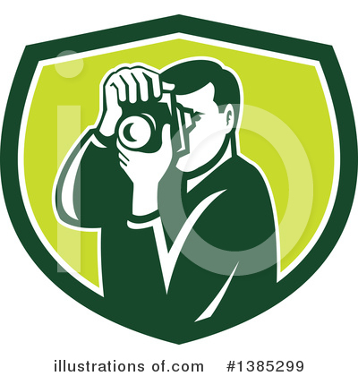 Royalty-Free (RF) Photographer Clipart Illustration by patrimonio - Stock Sample #1385299