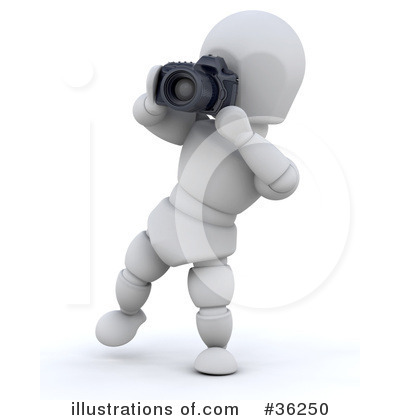 Royalty-Free (RF) Photographer Clipart Illustration by KJ Pargeter - Stock Sample #36250
