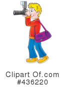 Photographer Clipart #436220 by Alex Bannykh