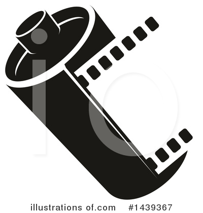 Film Roll Clipart #1439367 by Vector Tradition SM