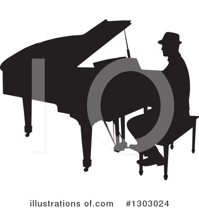 Music Clipart #1303024 by Maria Bell