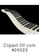 Piano Clipart #26023 by KJ Pargeter