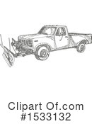 Pickup Truck Clipart #1533132 by patrimonio