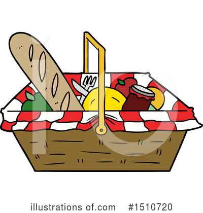 Royalty-Free (RF) Picnic Clipart Illustration by lineartestpilot - Stock Sample #1510720