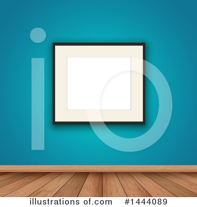 Royalty-Free (RF) Picture Frame Clipart Illustration by KJ Pargeter - Stock Sample #1444089