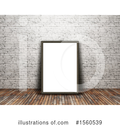 Royalty-Free (RF) Picture Frame Clipart Illustration by KJ Pargeter - Stock Sample #1560539