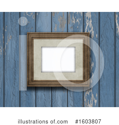 Royalty-Free (RF) Picture Frame Clipart Illustration by KJ Pargeter - Stock Sample #1603807