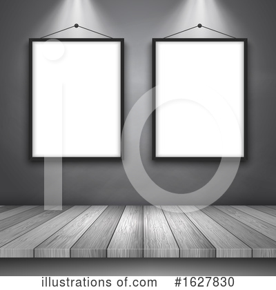 Picture Frames Clipart #1627830 by KJ Pargeter