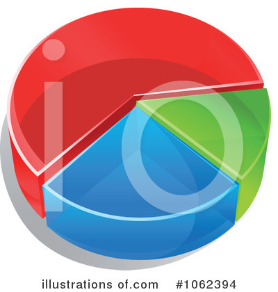 Royalty-Free (RF) Pie Chart Clipart Illustration by Vector Tradition SM - Stock Sample #1062394
