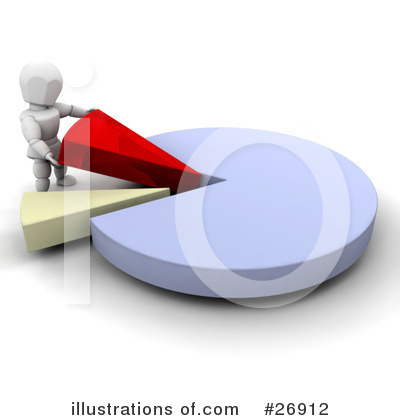 Pie Chart Clipart #26912 by KJ Pargeter