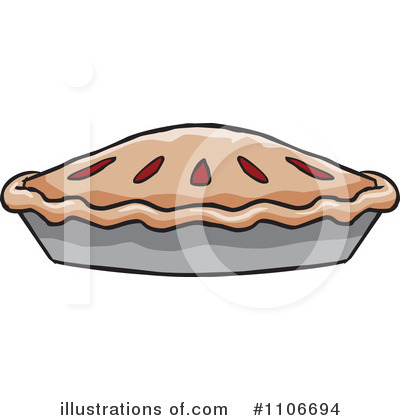 Royalty-Free (RF) Pie Clipart Illustration by Cartoon Solutions - Stock Sample #1106694