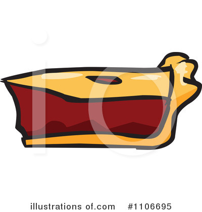 Royalty-Free (RF) Pie Clipart Illustration by Cartoon Solutions - Stock Sample #1106695