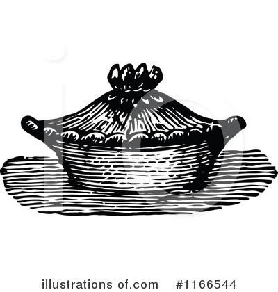 Royalty-Free (RF) Pie Clipart Illustration by Prawny Vintage - Stock Sample #1166544