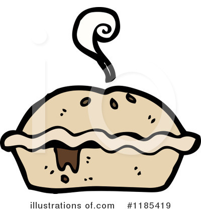 Royalty-Free (RF) Pie Clipart Illustration by lineartestpilot - Stock Sample #1185419