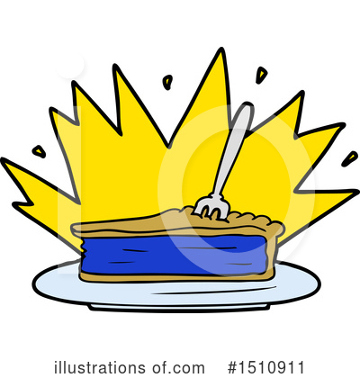 Royalty-Free (RF) Pie Clipart Illustration by lineartestpilot - Stock Sample #1510911