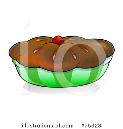 Royalty-Free (RF) Pie Clipart Illustration by YUHAIZAN YUNUS - Stock Sample #75328