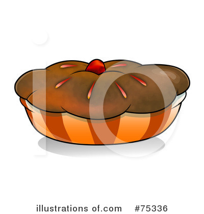 Royalty-Free (RF) Pie Clipart Illustration by YUHAIZAN YUNUS - Stock Sample #75336