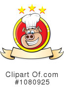 Pig Chef Clipart #1080925 by Paulo Resende