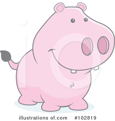 Royalty-Free (RF) Pig Clipart Illustration by Cory Thoman - Stock Sample #102819