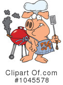 Pig Clipart #1045578 by toonaday