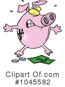 Pig Clipart #1045582 by toonaday