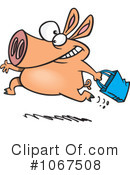 Pig Clipart #1067508 by toonaday