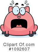 Pig Clipart #1092607 by Cory Thoman