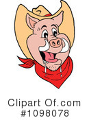 Pig Clipart #1098078 by LaffToon