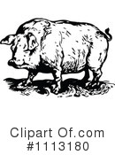 Pig Clipart #1113180 by Prawny Vintage