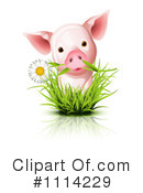 Pig Clipart #1114229 by Oligo
