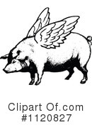 Pig Clipart #1120827 by Prawny Vintage