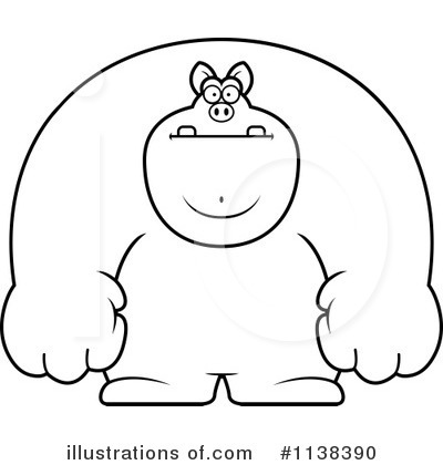 Royalty-Free (RF) Pig Clipart Illustration by Cory Thoman - Stock Sample #1138390
