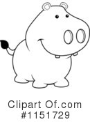 Pig Clipart #1151729 by Cory Thoman