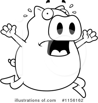 Royalty-Free (RF) Pig Clipart Illustration by Cory Thoman - Stock Sample #1156162