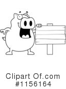 Pig Clipart #1156164 by Cory Thoman
