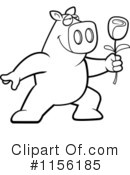 Pig Clipart #1156185 by Cory Thoman