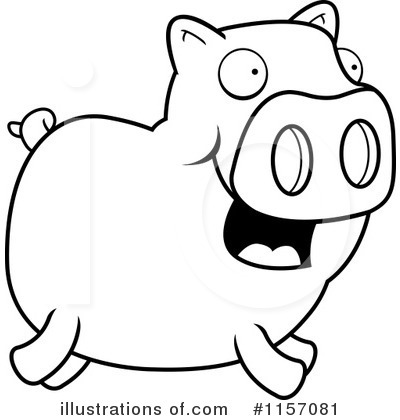 Royalty-Free (RF) Pig Clipart Illustration by Cory Thoman - Stock Sample #1157081