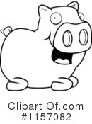 Pig Clipart #1157082 by Cory Thoman
