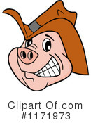 Pig Clipart #1171973 by LaffToon