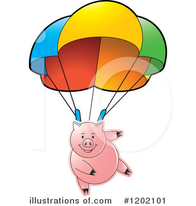Royalty-Free (RF) Pig Clipart Illustration by Lal Perera - Stock Sample #1202101