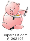 Pig Clipart #1202106 by Lal Perera