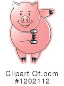 Pig Clipart #1202112 by Lal Perera