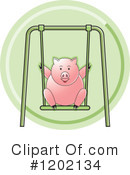Pig Clipart #1202134 by Lal Perera