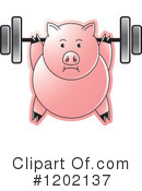 Pig Clipart #1202137 by Lal Perera