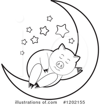 Moon Clipart #1202155 by Lal Perera