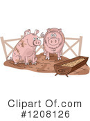 Pig Clipart #1208126 by BNP Design Studio