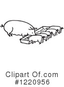 Pig Clipart #1220956 by Picsburg