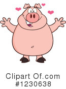 Pig Clipart #1230638 by Hit Toon