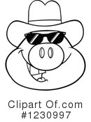 Pig Clipart #1230997 by Hit Toon