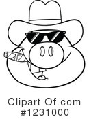 Pig Clipart #1231000 by Hit Toon
